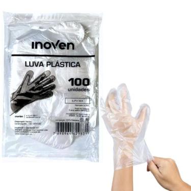 Imagem de Luva Plástica Descartável Higiênica - Inoven