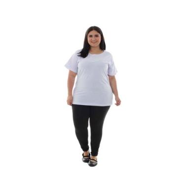 Imagem de Plus Size - Calça Legging Cintura Alta em tecido Suplex - EBT Uniforme