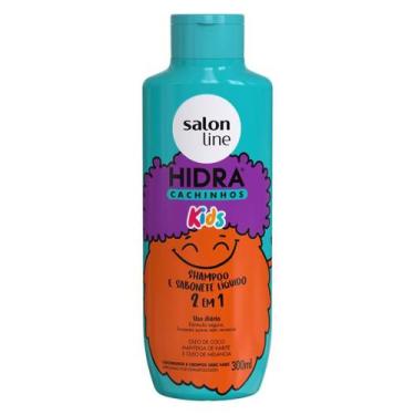 Imagem de Shampoo 2 em 1 Kids Hidra Cachinhos 300ml  Salon Line