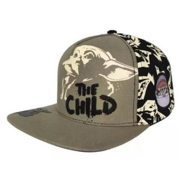 Imagem de Boné Aba Reta Baby Yoda The Child Oficial - Clube Comix, Verde
