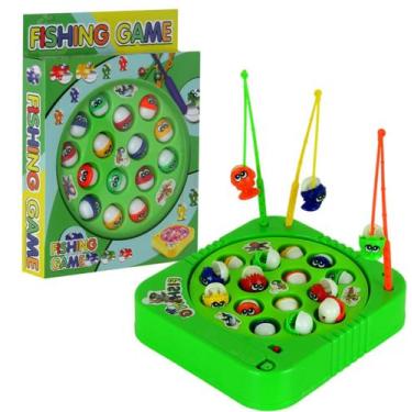 Imagem de Brinquedo Jogo Pega Peixe Pesca Maluca Pescaria Infantil - FUN GAME, G