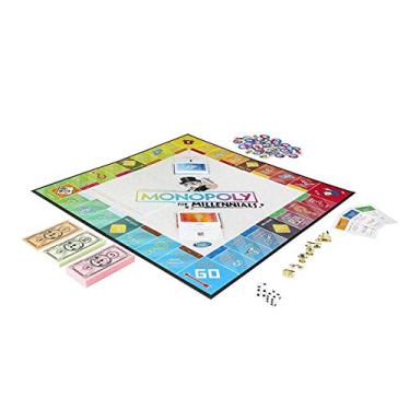 Imagem de Monopoly para Millennials - Jogo de Tabuleiro - 1 Jogador - A partir de 8 anos - Caixa Reforçada