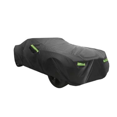 Imagem de Partuto Capa de carro à prova d'água para Chevrolet Camaro 2010-2021 210D capa completa para carro para todos os climas à prova de vento proteção solar chuva com substituição de zíper de porta