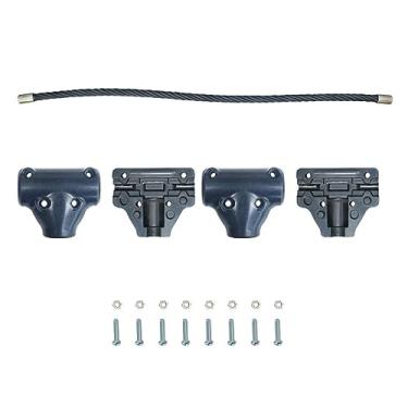 Imagem de Correia de suspens?o Correias de rede longas Pe?as resistentes Arnês Correias de rede Cinto de suspens?o de rede para interior ao ar livre Casa Pátio/734