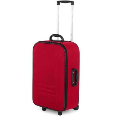 Imagem de Mala De Viagem Média Com Rodinhas - Média - FL Bags, Vermelho