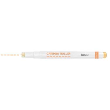 Imagem de Carimbo Roller Lunix TILIBRA Colorido, Laranja, Tracejado