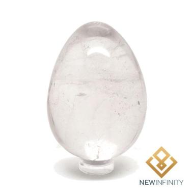 Imagem de Ovo de Quartzo Cristal Yoni Egg 100% Cristal Natural - New Infinity