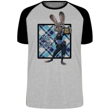 Imagem de Camiseta Coelho Zootopia Blusa Plus Size extra grande adulto ou infant