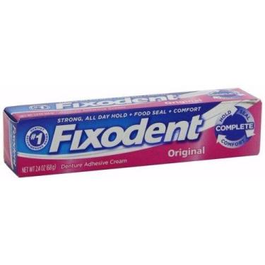 Imagem de Creme Fixador de Dentadura Fixodent 68gr