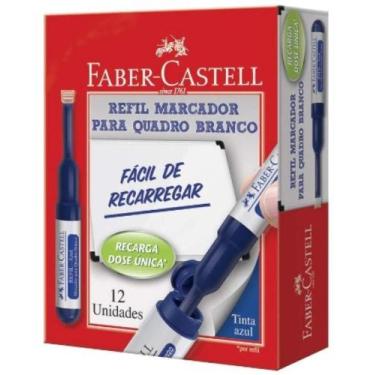 Imagem de Refil Para Marcador de Quadro Branco Mqb Azul Faber Castell
