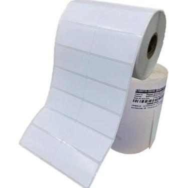 Imagem de Rolo Etiqueta 50X30Mm Couche Adesiva 2 Colunas 1876Etiquetas - Automax