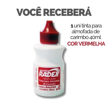 Imagem de Kit Tinta Refil + Almofada Carimbo Alto Rendimento - Escolha Seu Kit -
