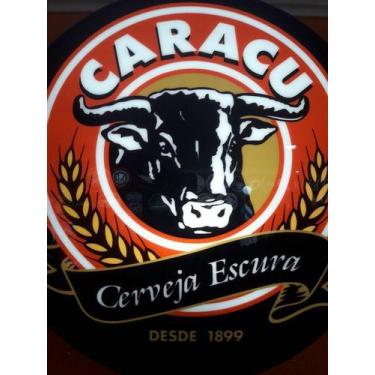 Imagem de Quadro Luminoso Decorativo Cerveja Caracu Led Bivolt p/ Bar Boteco Chu
