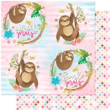Imagem de Folha para Scrapbook Dupla Face - Galho e Folhas - SD-1082 - Litoarte