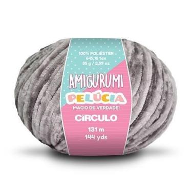 Imagem de Fio Amigurumi Pelúcia 131 metros - Círculo, 8797 aço