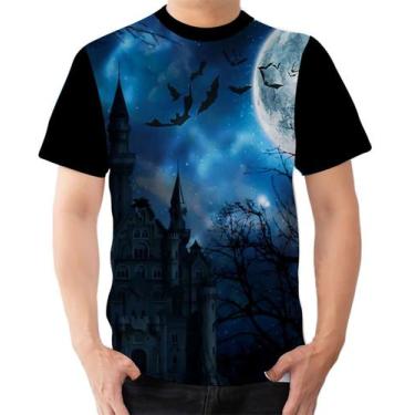 Imagem de Camiseta Camisa Ads  Casa Mal Assombrada Terror Fantasma Morcego 2 - F