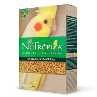 Imagem de Ração Para Calopsita Extrusado Natural 600g Nutrópica
