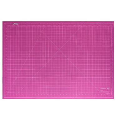 Imagem de Base De Corte Dupla Face 90x60 A1 Patchwork Artesanato Rosa - LANMAX