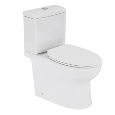 Imagem de Bacia com caixa acoplada Lóggica Branca Kit Completo Docol - DOCOL LOU