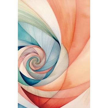 Imagem de Turban Shell in abstraction style illustration | Hardcover Lined Journal (Diary, Notebook) | 120 Pages | 6x9 inches