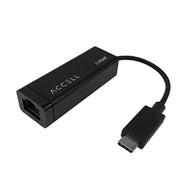 Imagem de Accell Adaptador Ethernet USB-C para 2,5 G – USB tipo C para RJ45 Conversor LAN de alta velocidade de 2,5 Gbps, compatível com Microsoft Office, MacBook, Thunderbolt 3, USB 3.0 (U187B-007B-2)