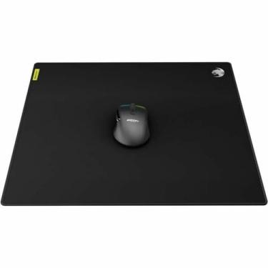 Imagem de ROCCAT Mouse pad Sense CTRL com verso de borracha antiderrapante, superfície de controle vulcanizada para jogos com bordas costuradas de baixo perfil - quadrado