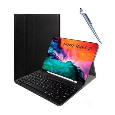Imagem de BDNET, Capa Para iPad 10 A2696 A2757 A2777 + Película + Teclado