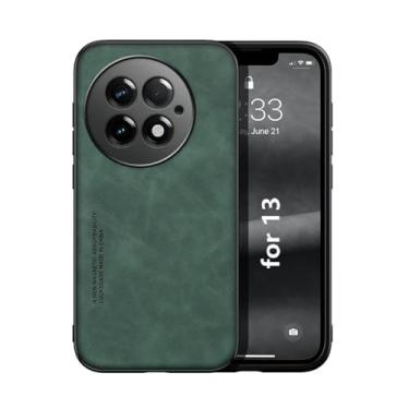 Imagem de Kepuch Silklike Capa para Oneplus 13 - Case Placa de Metal Embutida - Verde