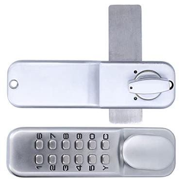 Imagem de Fechadura da Porta do Teclado Com Alça, Fechadura da Porta Com Código Fechadura Mecânica da Porta Fechadura da Porta Com Senha Fechadura da Porta Fechadura do Teclado Fechadura