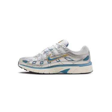 Imagem de Nike Tênis P-6000 (HJ7246-100, branco/prata metálico/marfim claro) tamanho 38