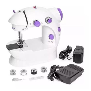 Imagem de Máquina de Costura Portátil Praticidade Costuras e Consertos - Drop Ri