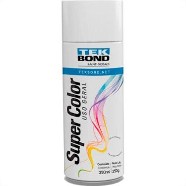 Imagem de Spray Tekbond Super Color Branco Brilhante 350Ml