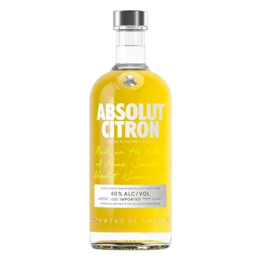 Imagem de Vodka Sueca de Limão Absolut Citron 750ml