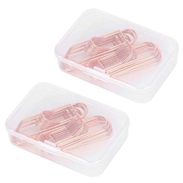 Imagem de 24pcs Com Revestimento de Metal, Clipes de Notebook Simples Clipes de Escritório Com Revestimento de Meta