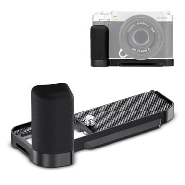 Imagem de Punho X-M5 XM5, alça de suporte em forma de L para câmera Fujifilm Fuji X-M5 XM5, com placa de liberação rápida Arca integrada e abertura do compartimento da bateria, suporte de mão XM-5, design de