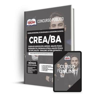 Imagem de Apostila CREA-BA - Comum aos Cargos de Nível Superior - Apostilas Opçã