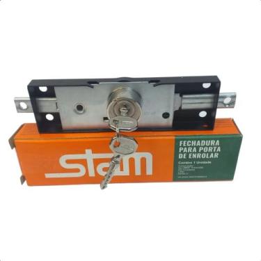 Imagem de Fechadura tetra chave Central Para Porta De Enrolar 1201 Stam