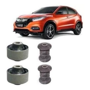 Imagem de 4 Bucha Da Bandeja Balança Honda Hrv 2016 Ate 2018 - Grazzimetal