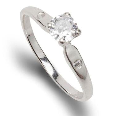 Imagem de Anel Solitário Debutante 15 Anos Prata 925 - Clara Center Jóias, 20, P