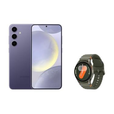 Imagem de Samsung Combo Celular S24+ 256GB - Violeta + Galaxy Watch7 BT 40mm - Verde