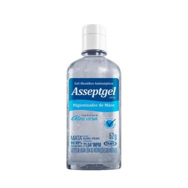 Imagem de Álcool em Gel 71,04Á de bolso com Aloe Vera Asseptgel Cristal Start 52
