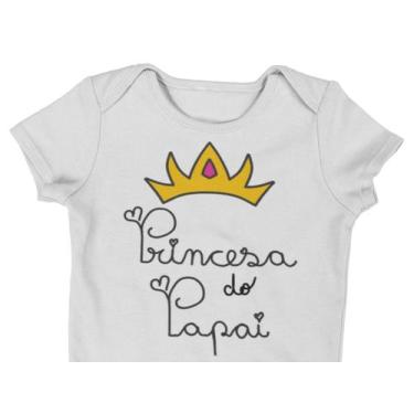Imagem de Body Do Bebê Princesa Do Papai Branca - Del France, GG