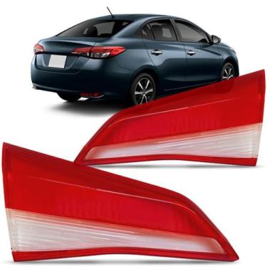 Imagem de Lente Lanterna Traseira Yaris 2018 A 2020 Sedan Tampa - SP ACESSÓRIOS,