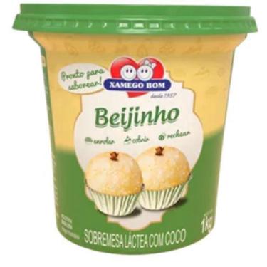 Imagem de Doce de Coco Beijinho - 1kg - Para Docinhos, Bolos e Bombons