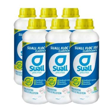Imagem de 6 Clarificante Floculante Decantador Suall Floc Piscinas 1L