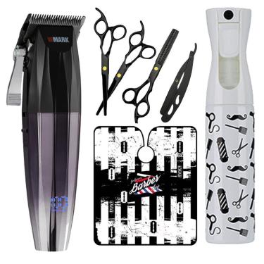 Imagem de Kit Maquina de Corte Wmark ng 222 Prata Com Capa e Acessorio