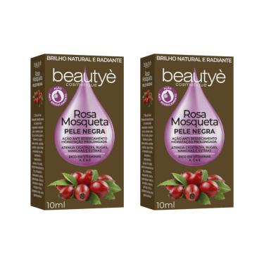 Imagem de Oleo De Rosa Mosqueta Beautye 10Ml Pele Negra - Kit Com 2Un
