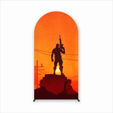 Imagem de Painel de Festa Romano com Forro Fortnite - Fera Print