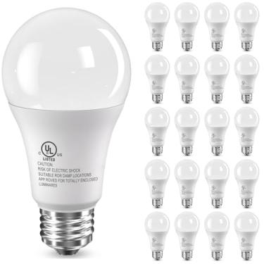 Imagem de TJOY Lâmpadas Led, Equivalente A 100 Watts A19, Lâmpadas Led De Luz Do Dia De 5000K, Lâmpadas De Luz Branca Brilhante De 15 W, Lâmpada De Economia De Energia Com Base Padrão E26, Lâmpada De 1500 Lú