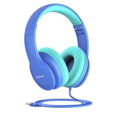 Imagem de Fones de ouvido com fio JoySpark Kids 85dB Volume Limit Blue